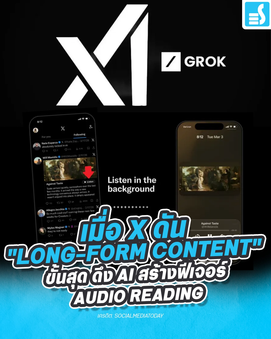 เมื่อ X ดัน Long-form Content ขั้นสุด !!!